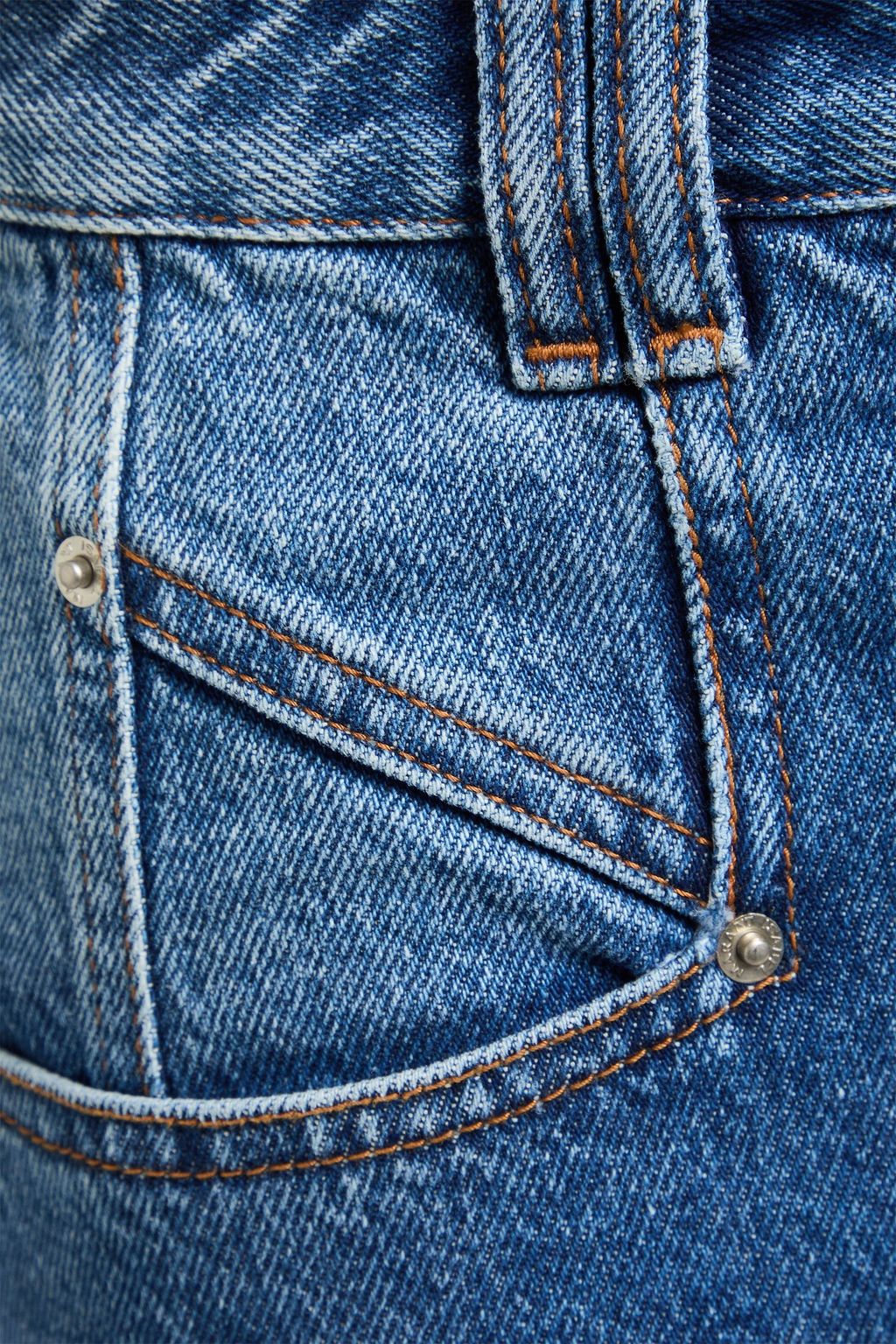 ISABEL MARANT Dipoma denim midi skirt