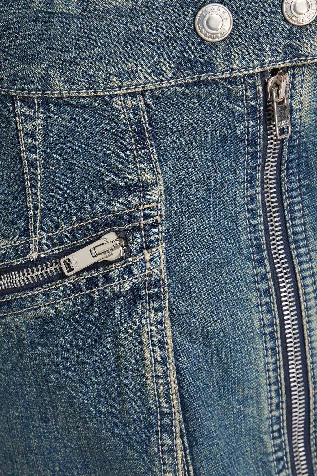 ISABEL MARANT Fatsia denim mini skirt