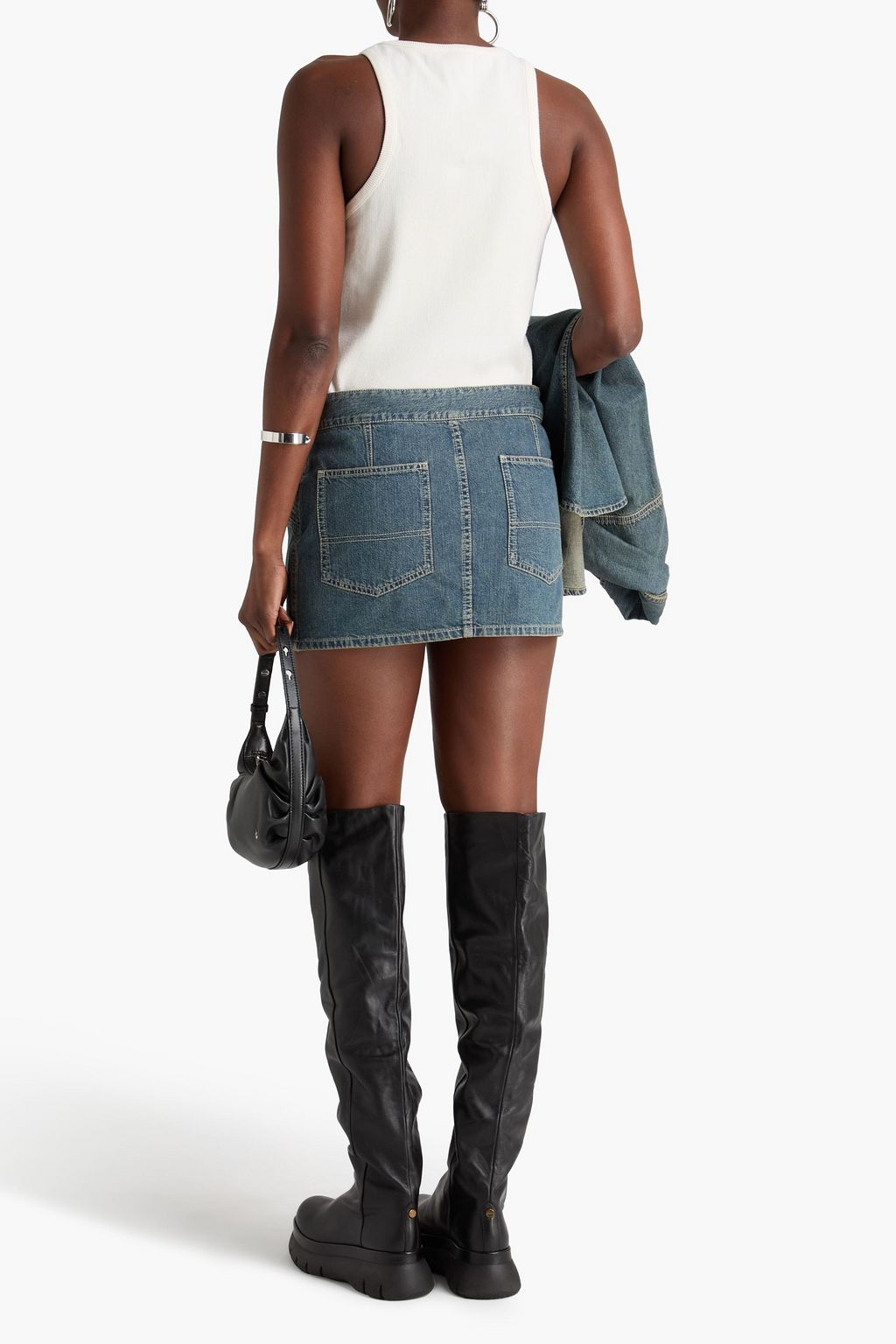 ISABEL MARANT Fatsia denim mini skirt