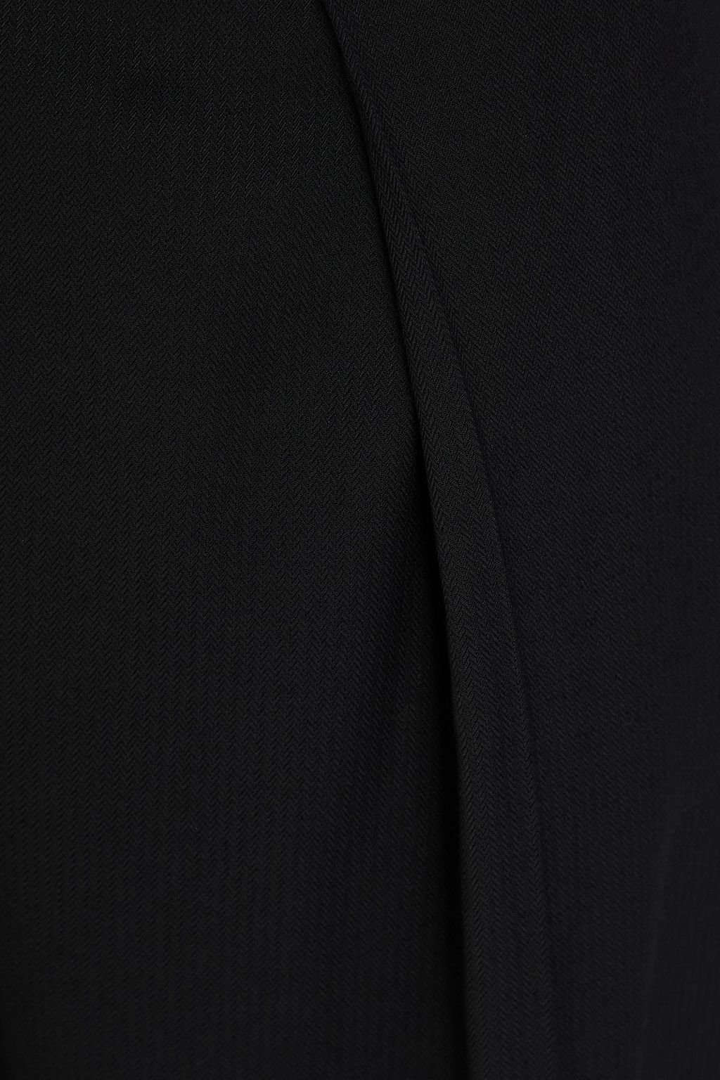 DRIES VAN NOTEN بنطال بقصة أرجل مستقيمة من الجاكار مميز بكسرات