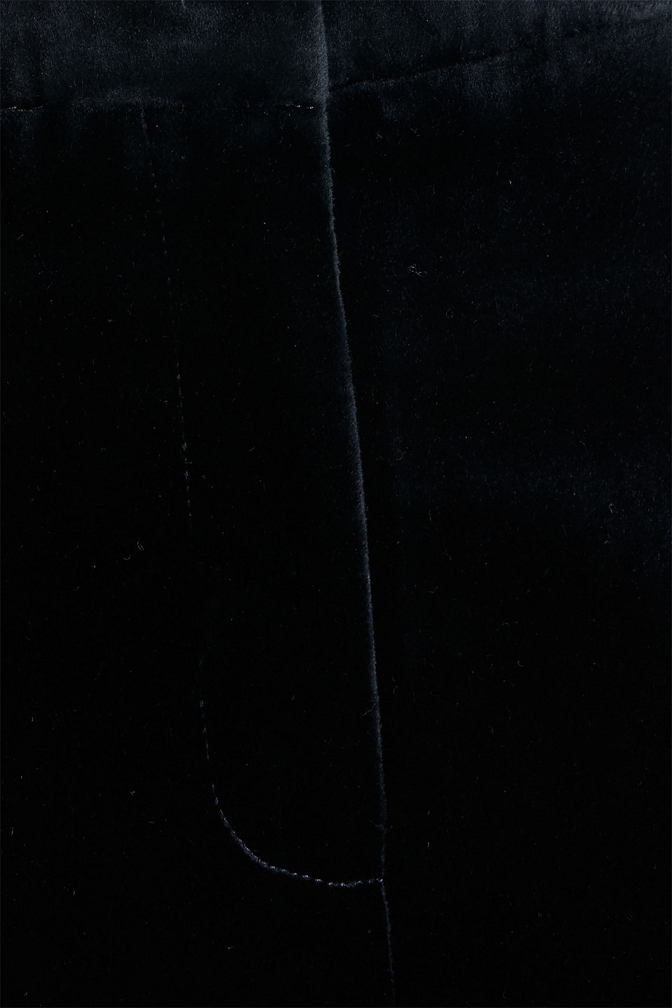 Theory Demitria Stretch Cotton-velvet Flared Pants In Blue