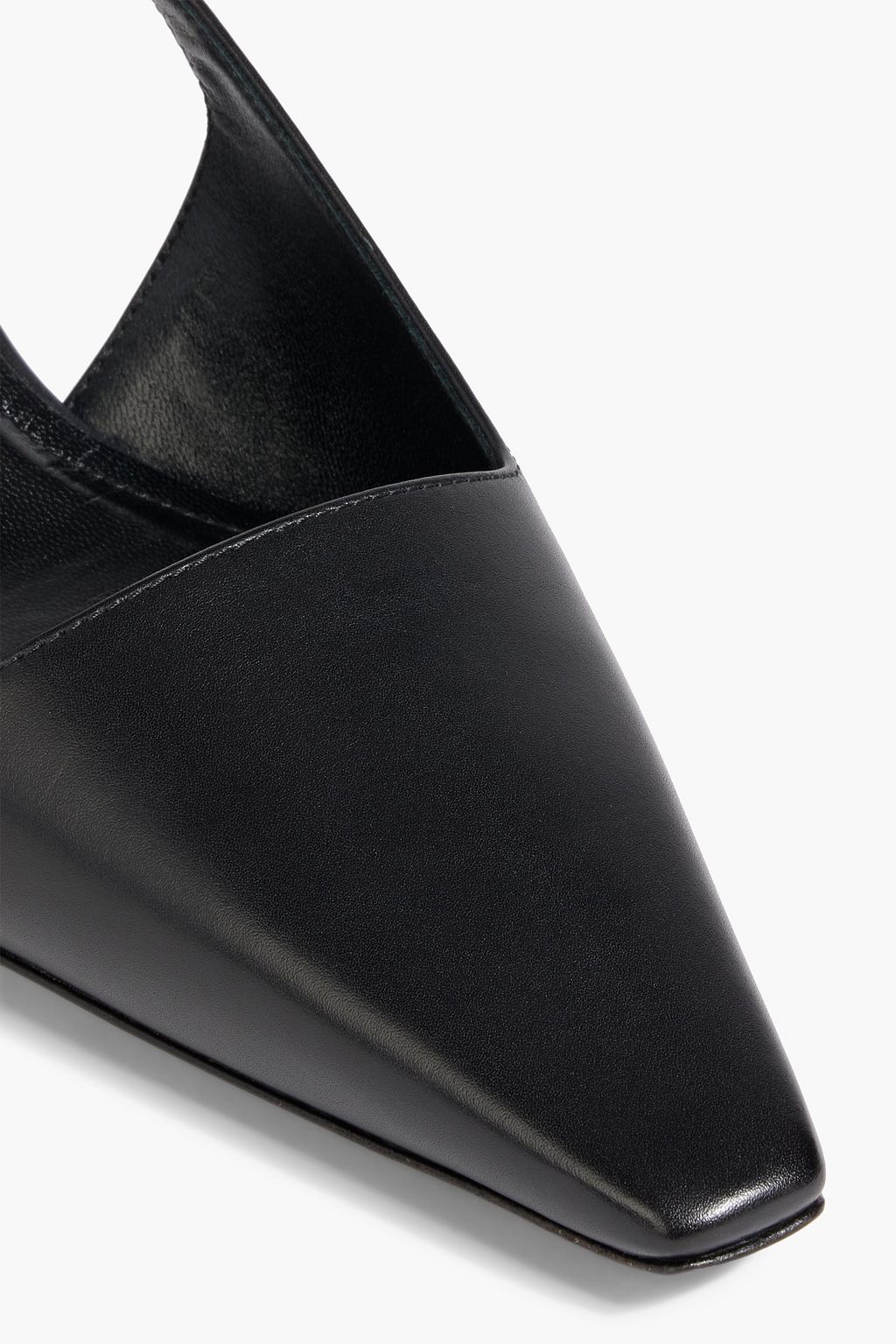 GIVENCHY G Cube leather slingback pumps