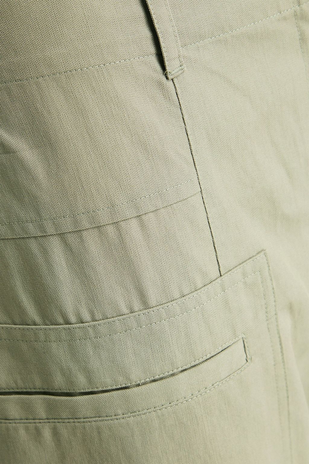 PROENZA SCHOULER PSWL بنطال قصير بقصة تضيق تدريجياً مصنوع من قماش بيكيه