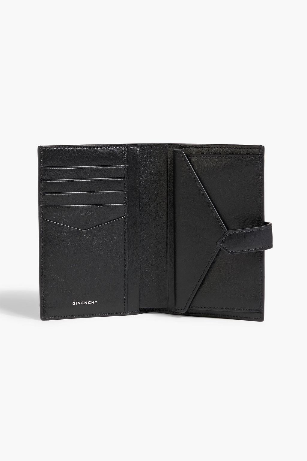 GIVENCHY G-Cut embossed printed leather wallet