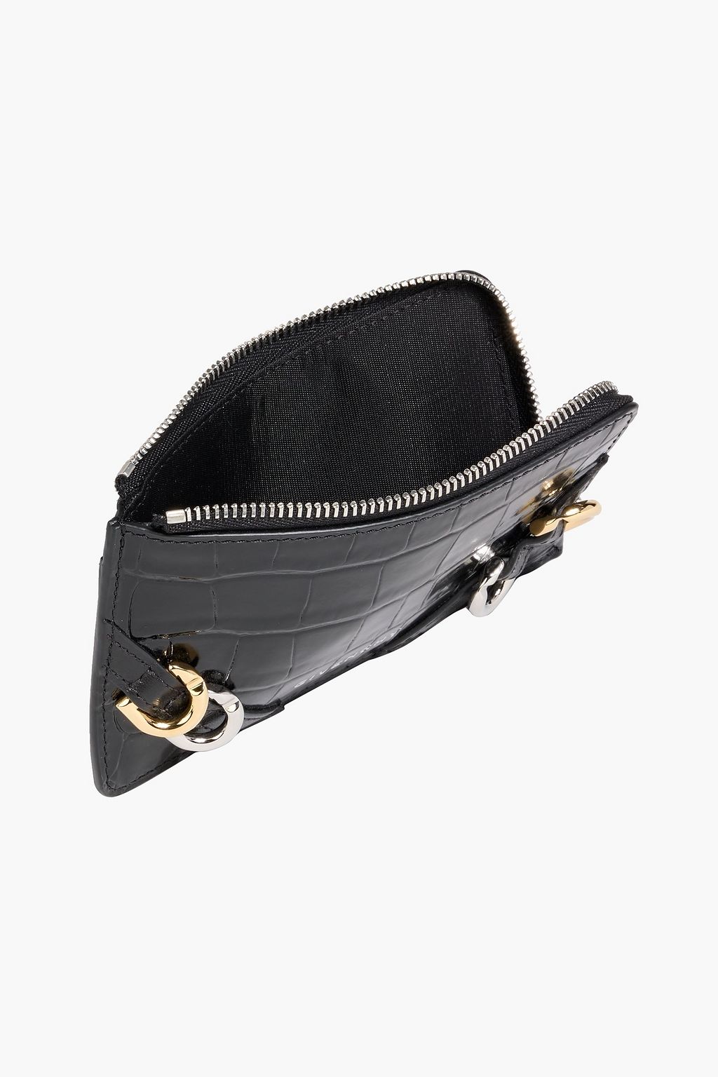 GIVENCHY Voyou croc-effect leather cardholder