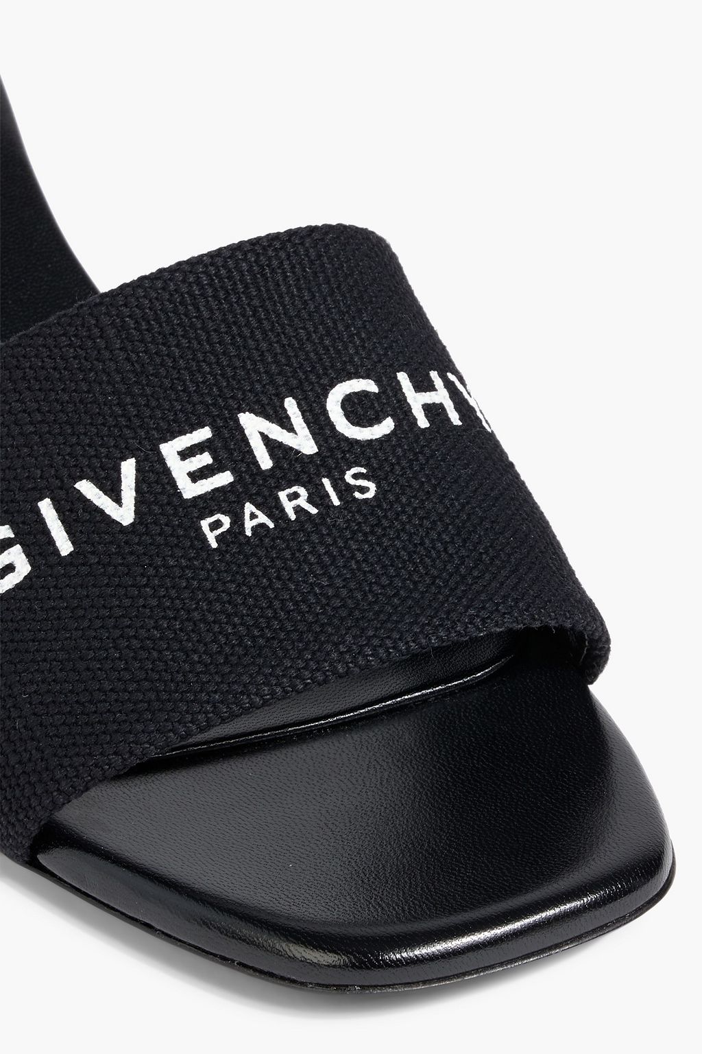 GIVENCHY 4G printed canvas mules