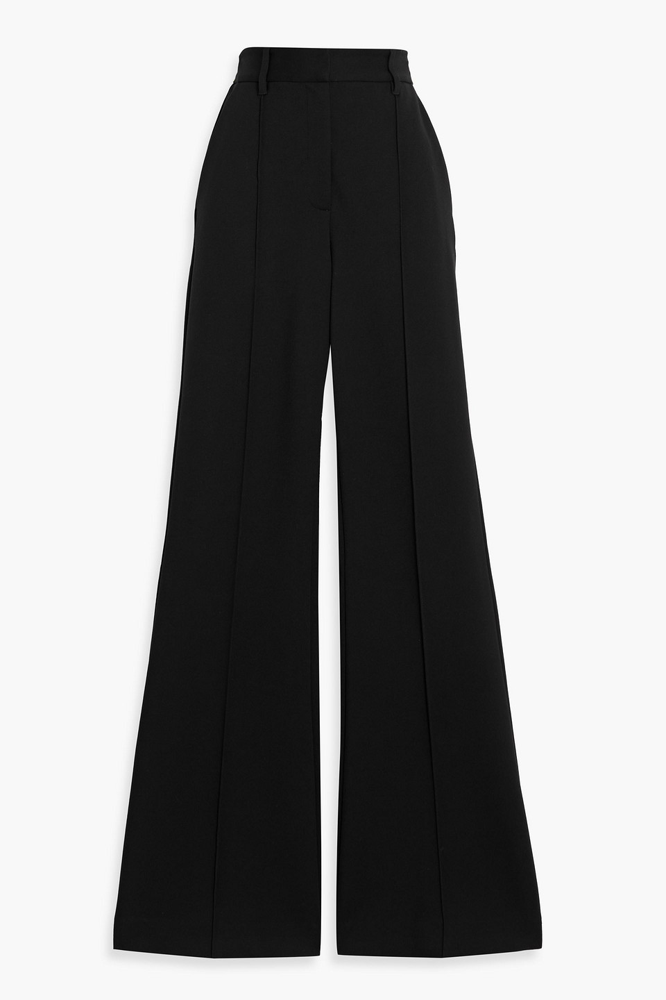 Theory Demitria Ponte Flared Pants In Black