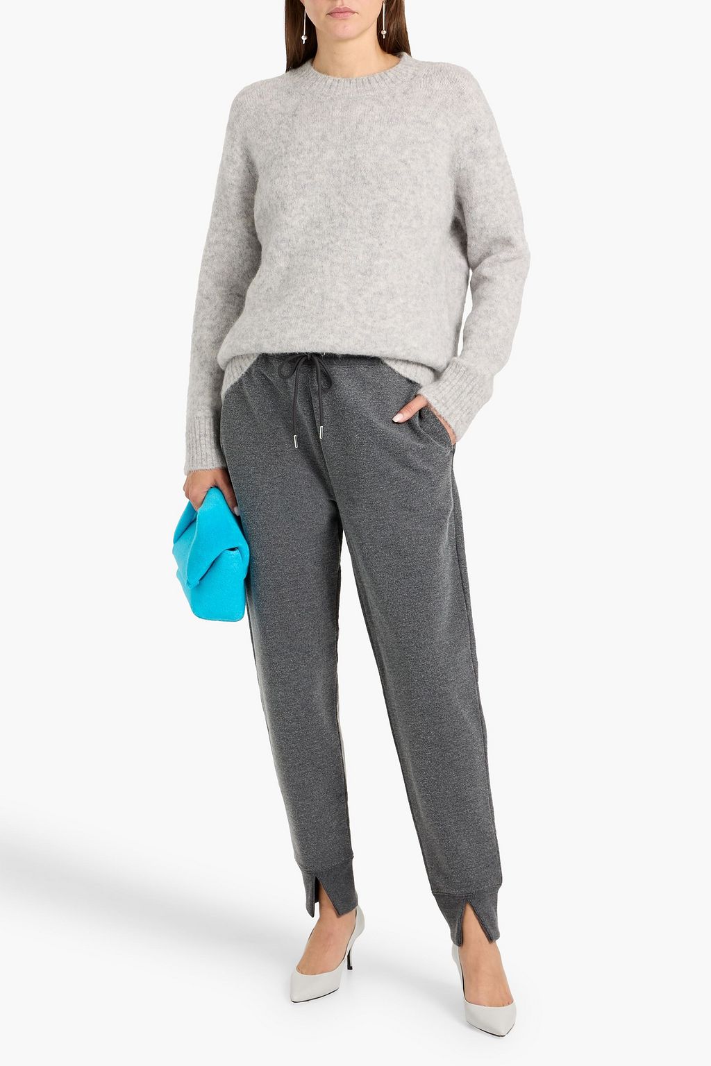 THEORY Fleece track pants