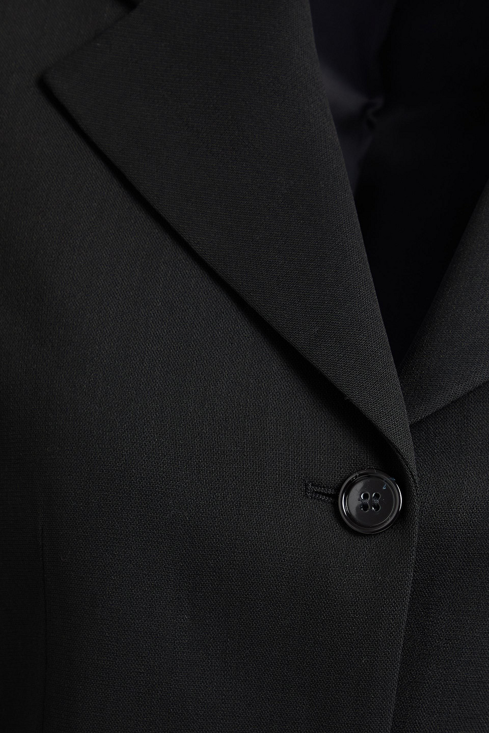 Acne Studios Wool-blend Blazer In Black