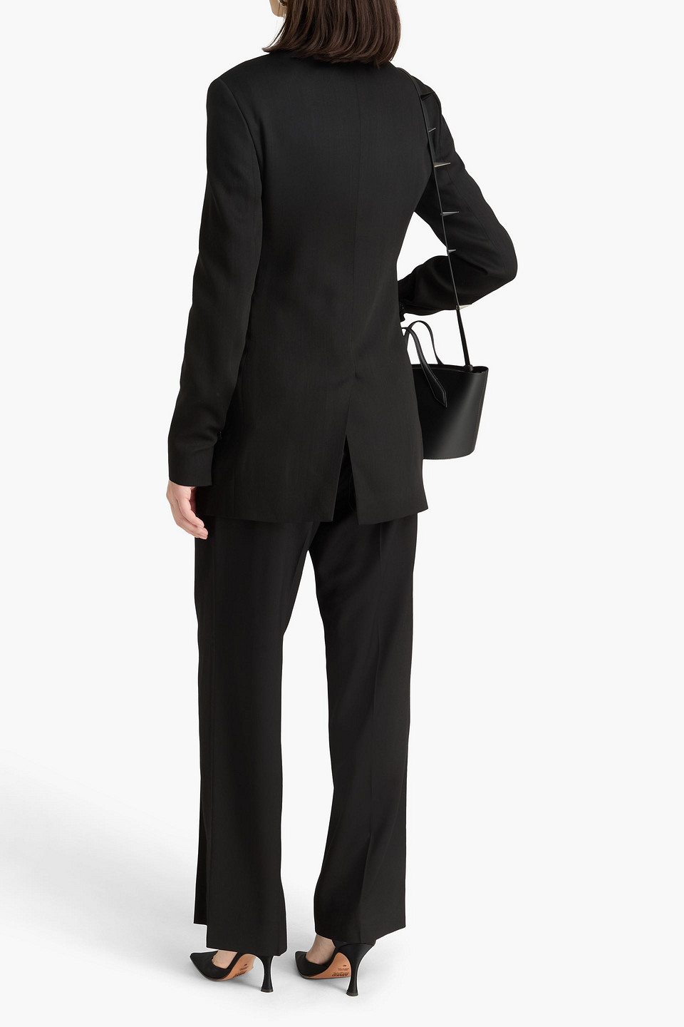 Acne Studios Wool-blend Blazer In Black