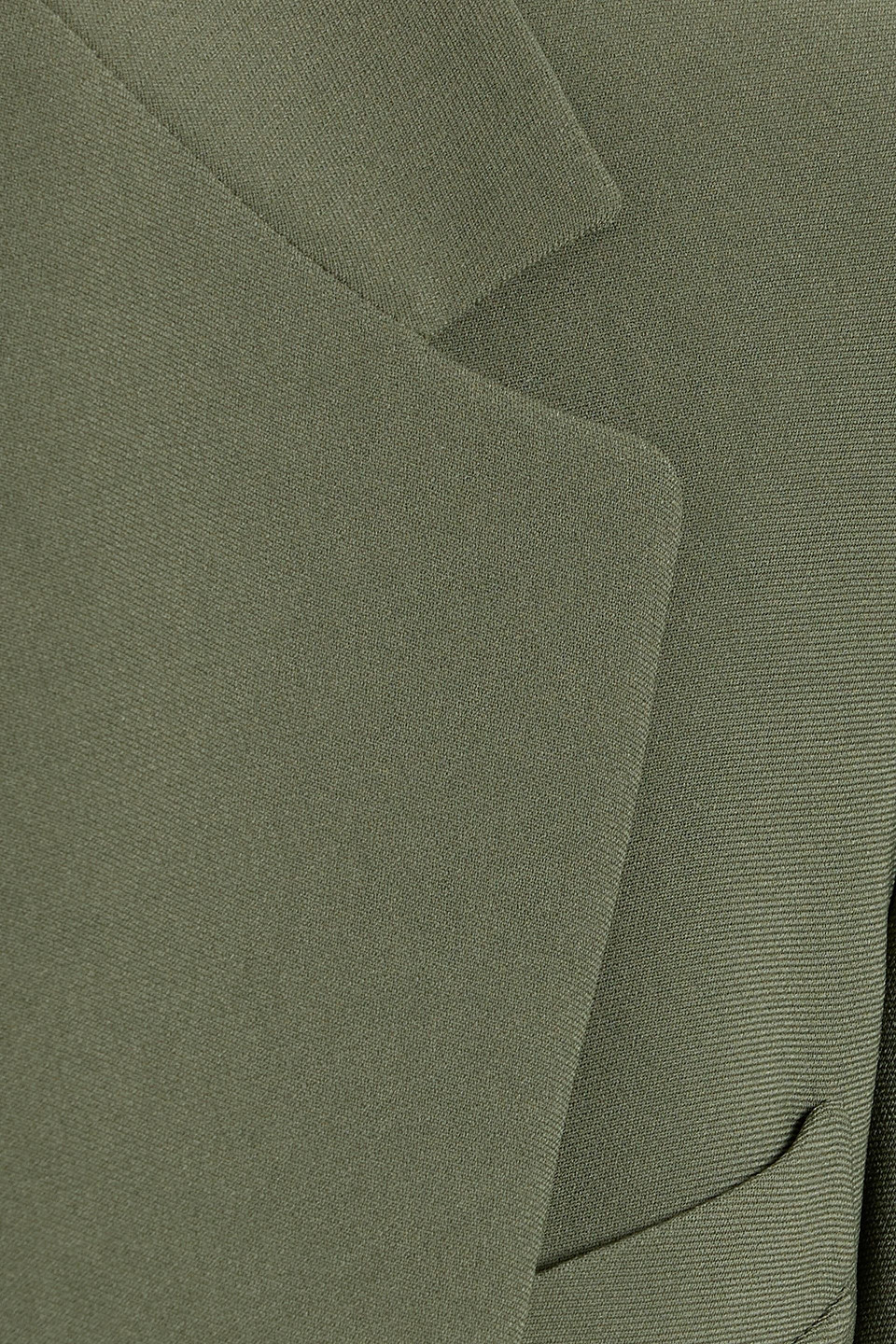 Theory Crepe Blazer In Green