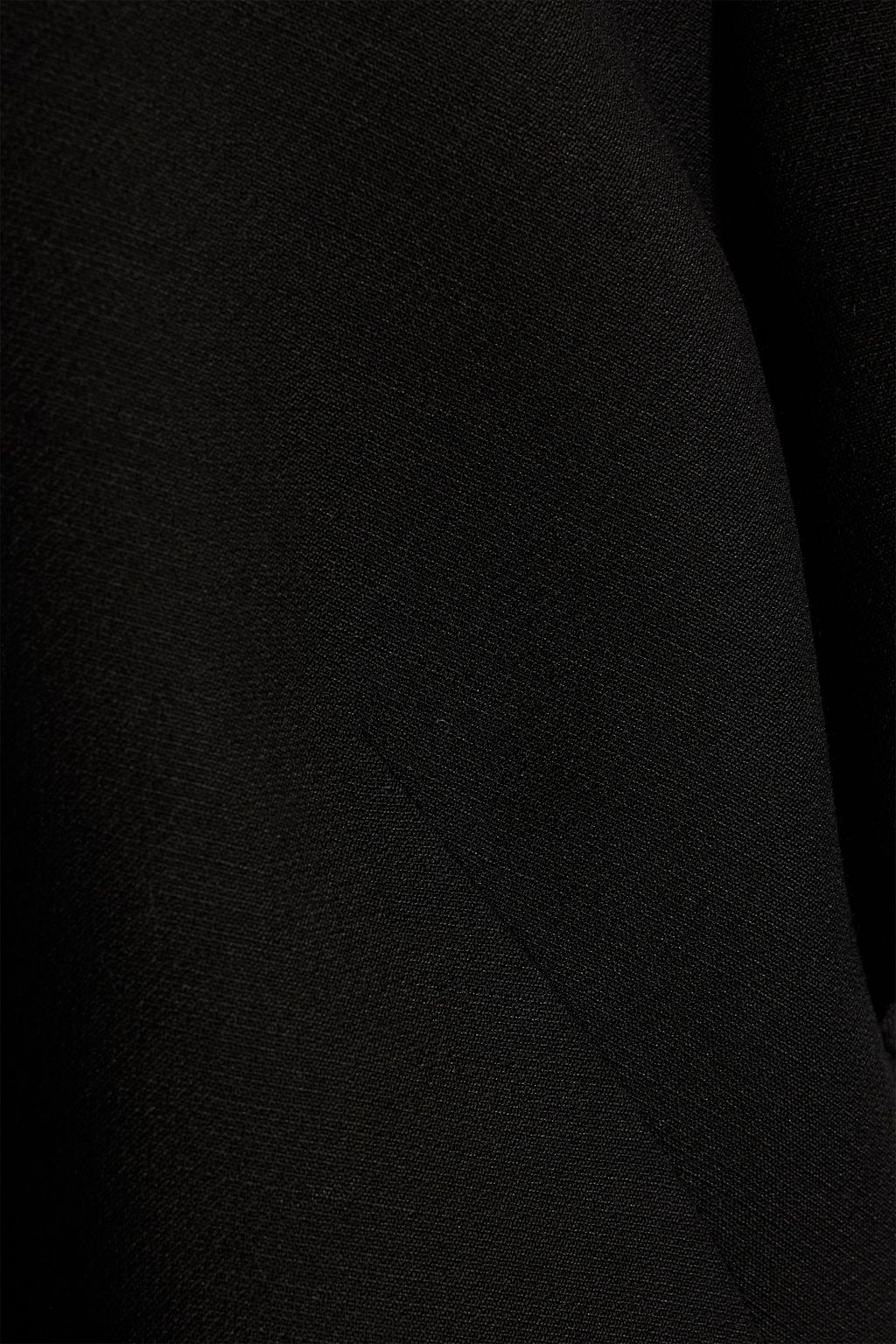 VALENTINO GARAVANI Embellished wool and silk-blend crepe mini dress