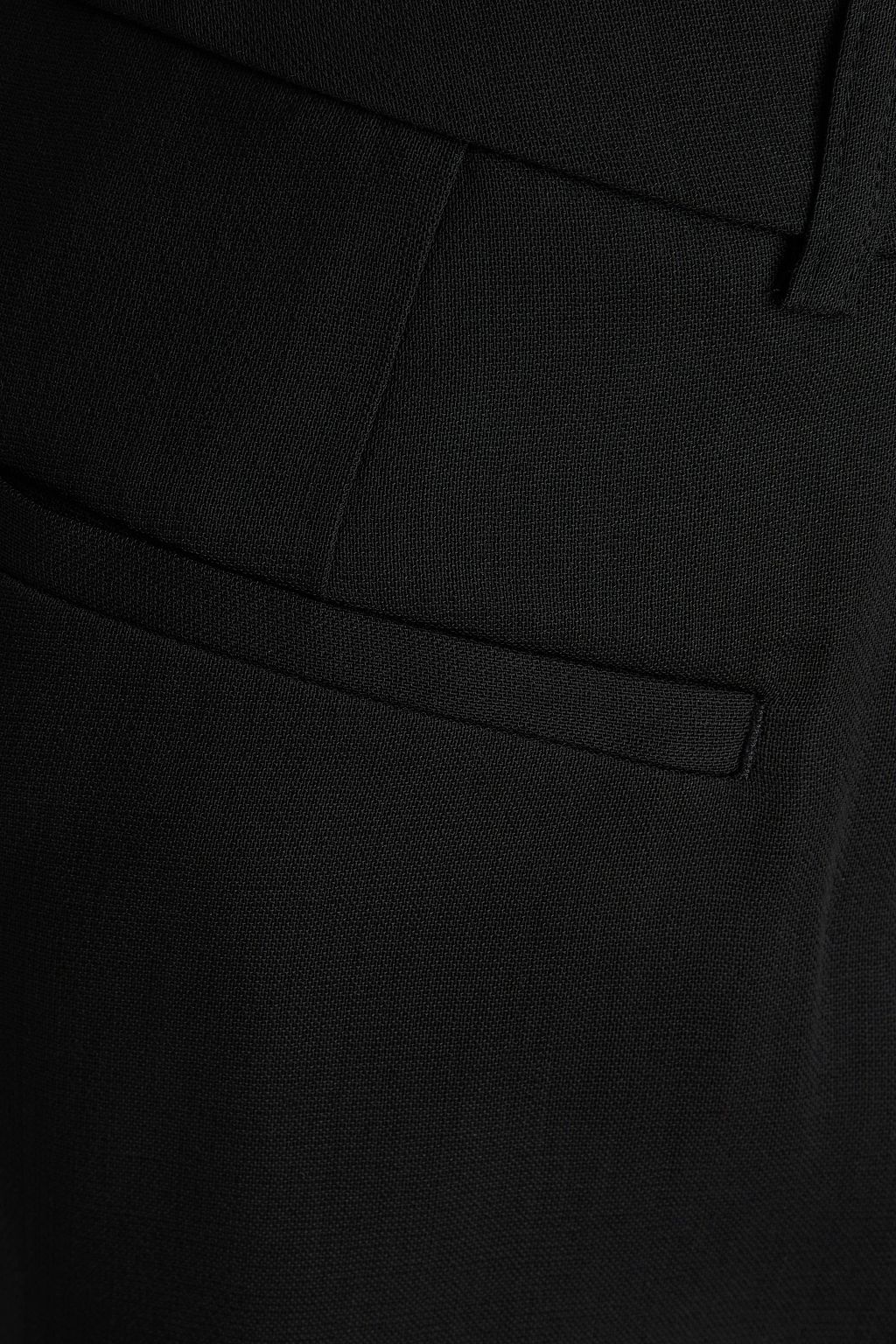 ACNE STUDIOS بنطال بأرجل مستقيمة من الكريب ومزيج الصوف