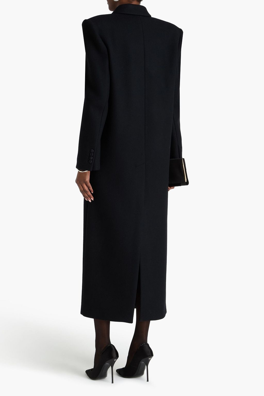 MAGDA BUTRYM Double-breasted wool-blend felt coat