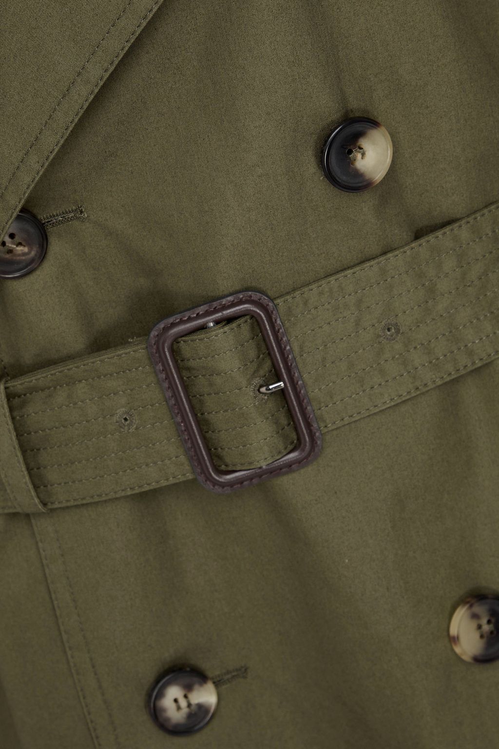 WARDROBE.NYC Belted cotton-gabardine trench coat