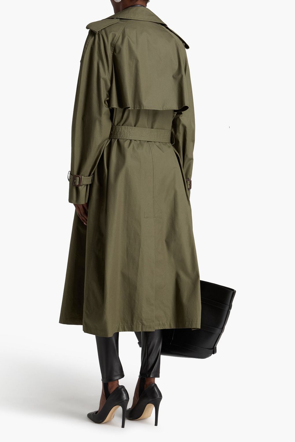WARDROBE.NYC Belted cotton-gabardine trench coat