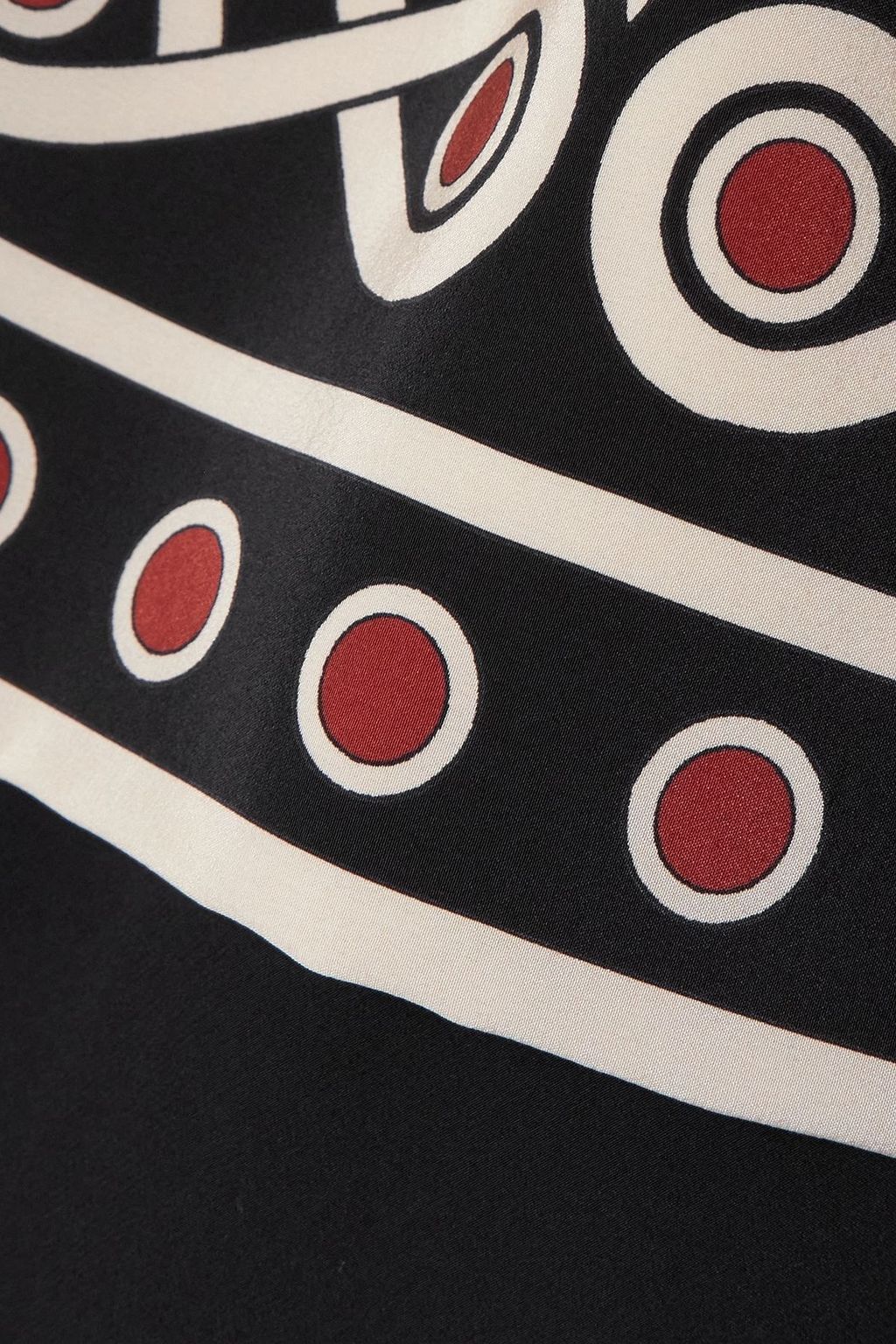 LA DOUBLEJ 프린트 실크 크레이프 드 신 맥시 드레스