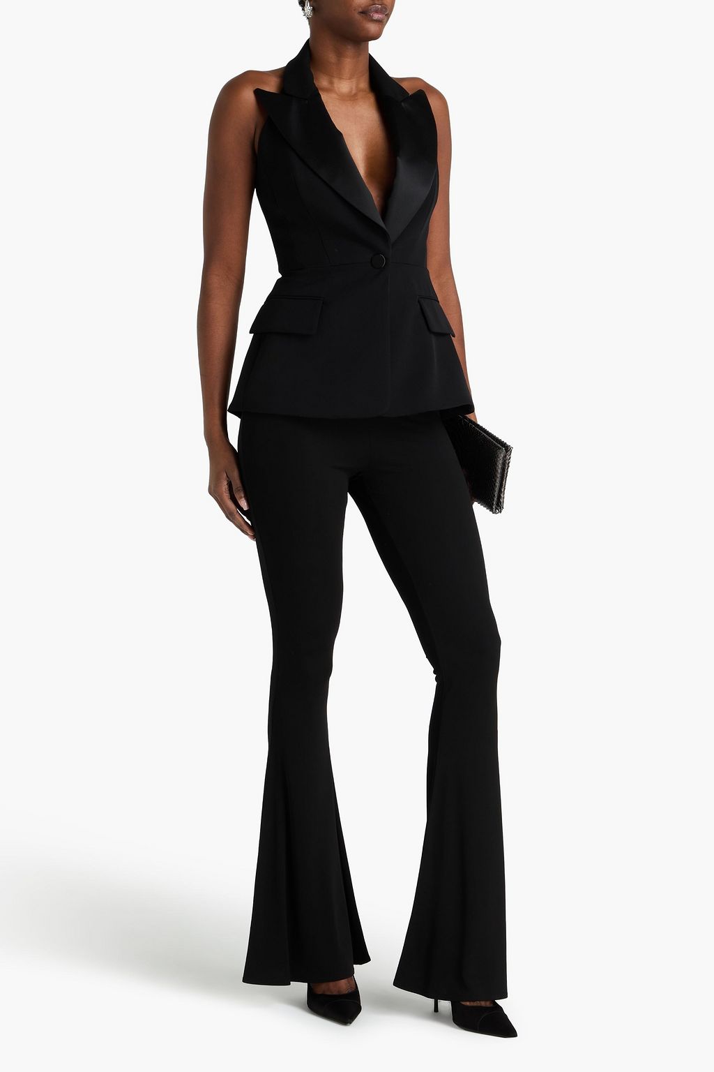 MAGDA BUTRYM Stretch-jersey flared pants