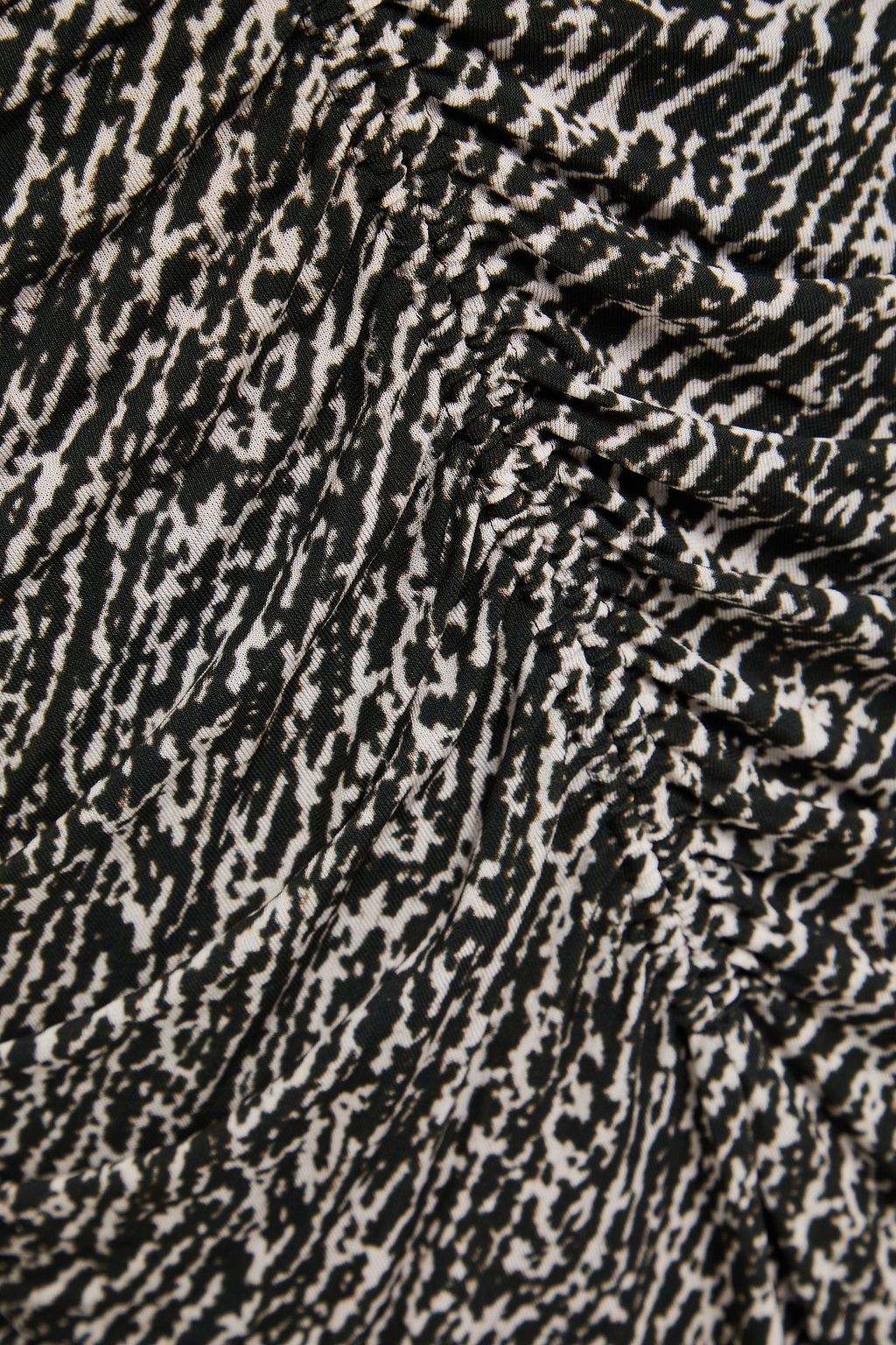 ISABEL MARANT Laly ruched printed stretch-jersey midi dress