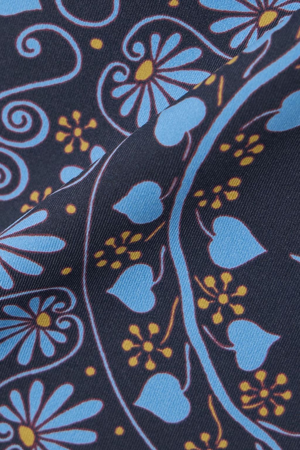 LA DOUBLEJ لباس سباحة جوديس بكتف واحد وبطبعات