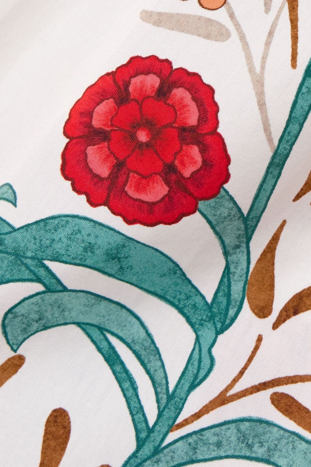 LA DOUBLEJ X ORLEBAR BROWN قميص بيتر ذان يور بويفريند من القطن بطبعة الأزهار