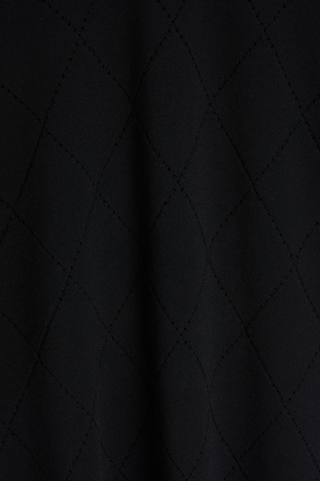 PROENZA SCHOULER PSWL فستان متوسط الطول من نسيج بحبكة بوانتيل