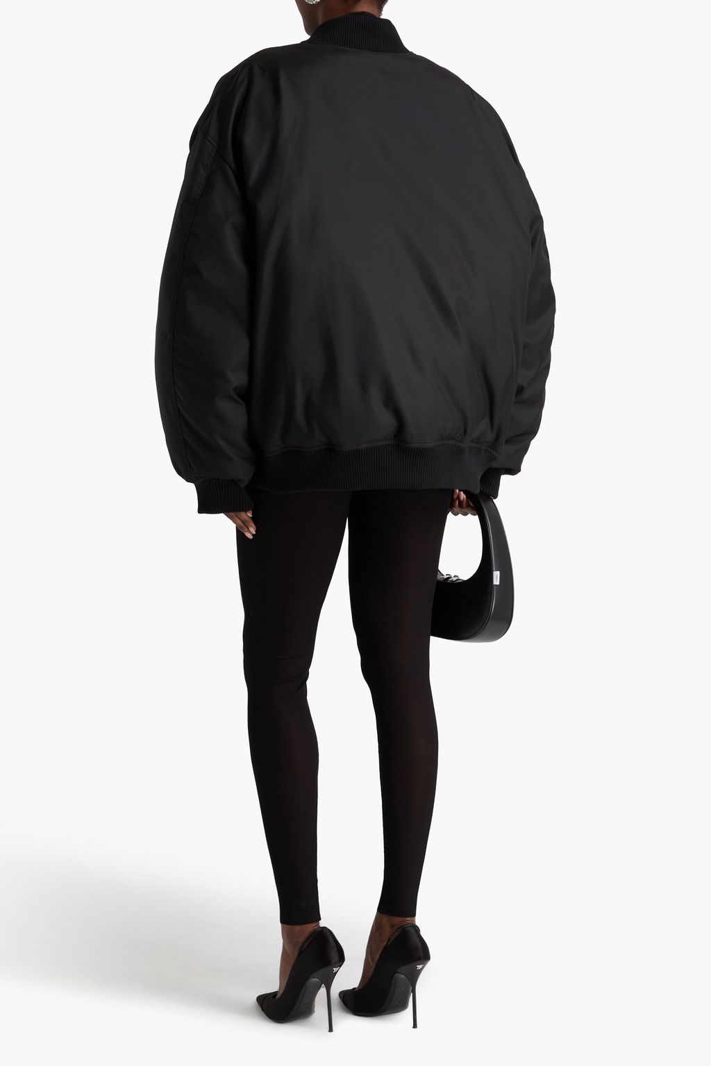 WARDROBE.NYC Reversible shell down bomber jacket