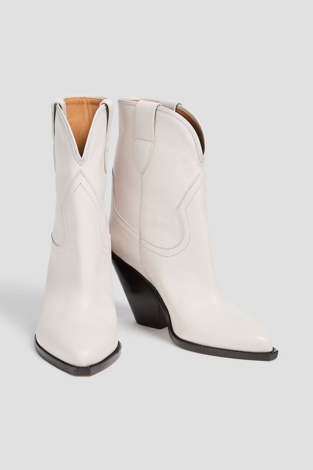 ISABEL MARANT Leyane leather Cowboy boots