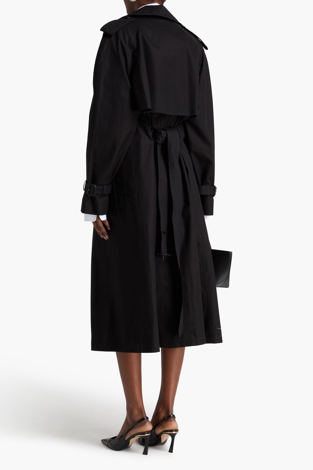 WARDROBE.NYC Belted cotton-gabardine trench coat