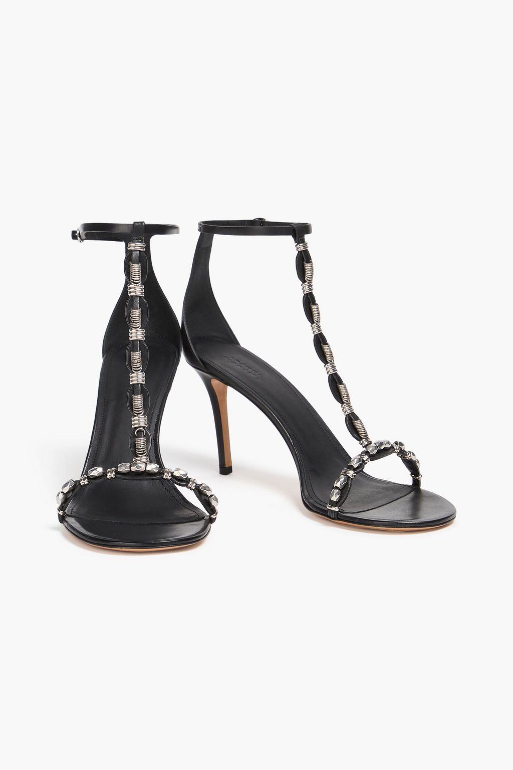 ISABEL MARANT Bijoux embellished leather sandals