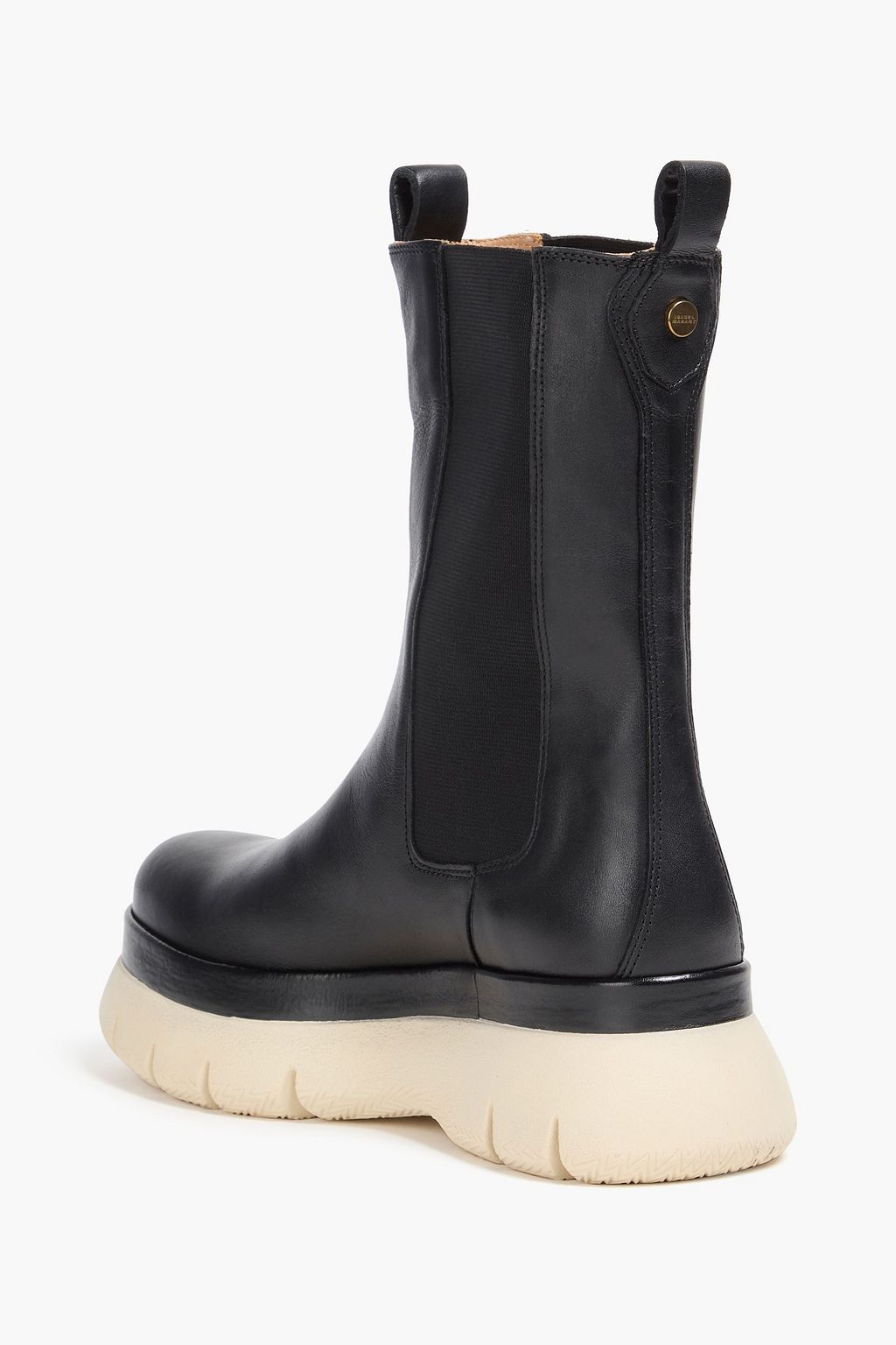 ISABEL MARANT Mecile leather platform Chelsea boots