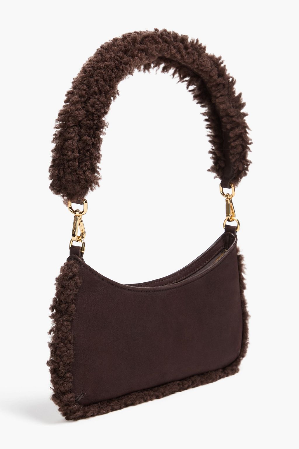 JACQUEMUS Le Bisou Doux nubuck shoulder bag