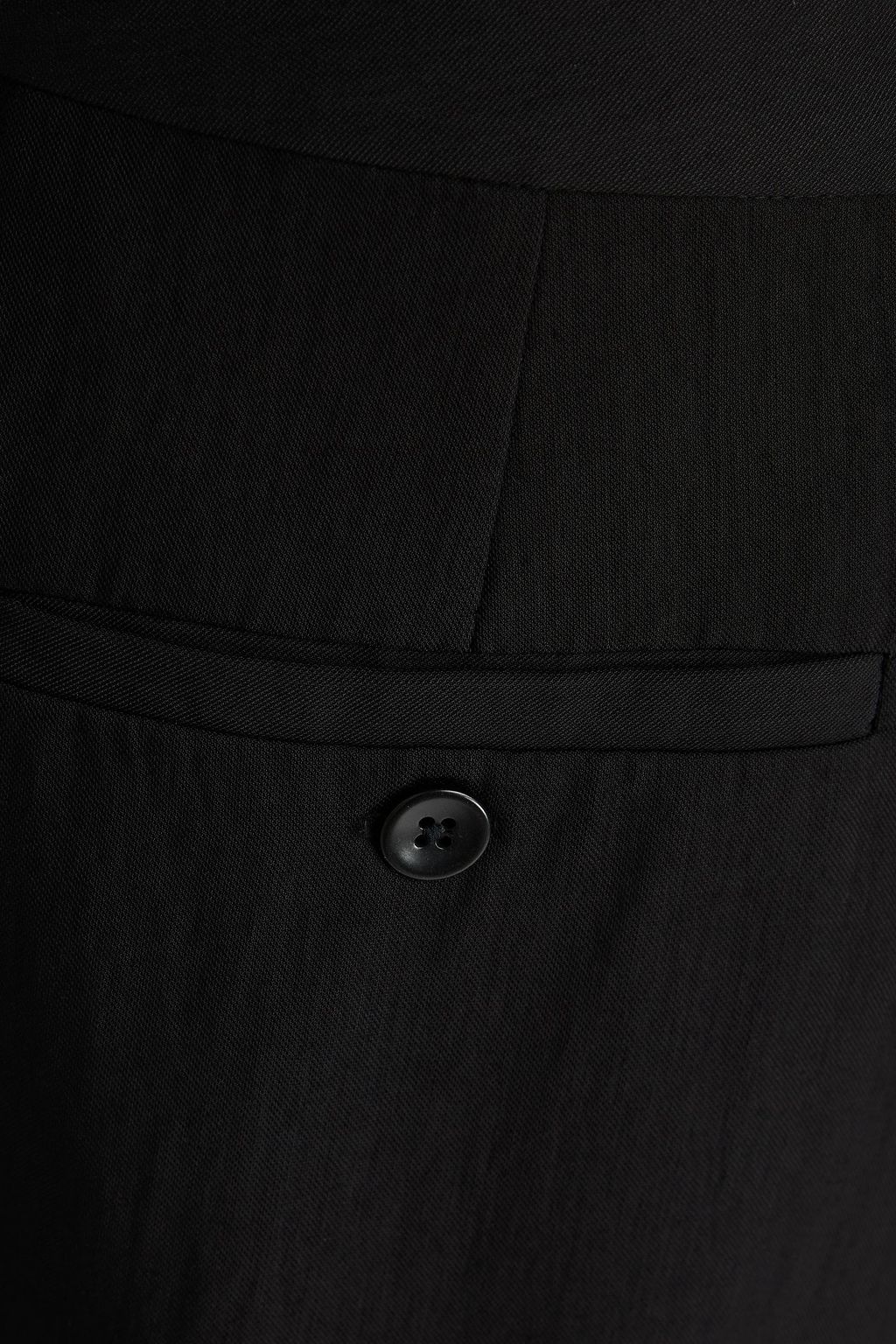 PROENZA SCHOULER PSWL بنطال قصير من التويل بقصة أرجل واسعة ومزين بكسرات