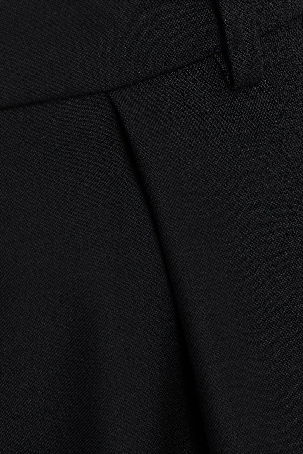 MAGDA BUTRYM Pleated wool-twill tapered pants