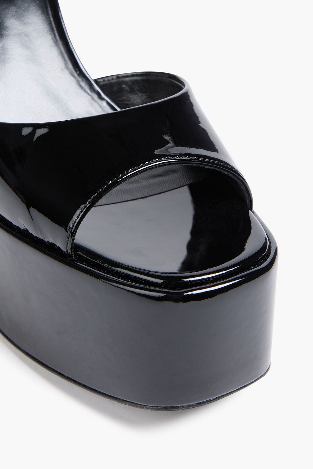 PARIS TEXAS Patent-leather platform sandals