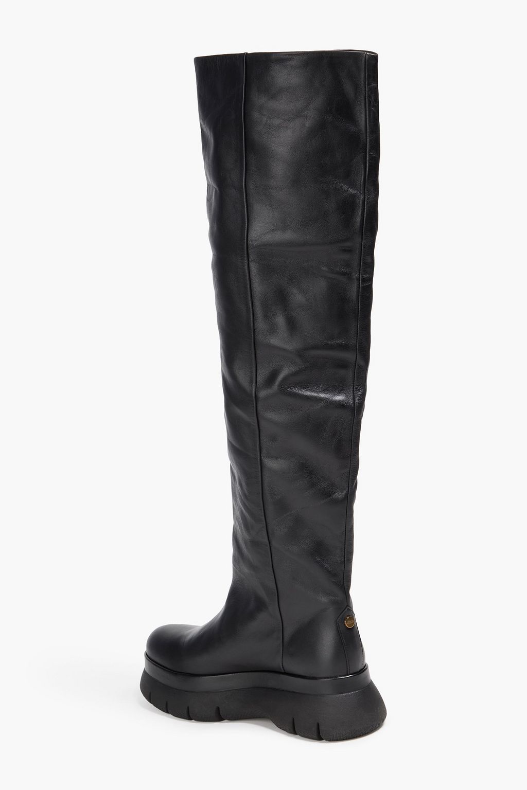 ISABEL MARANT أبوات"مايلكس" فوق الركبة من الجلد