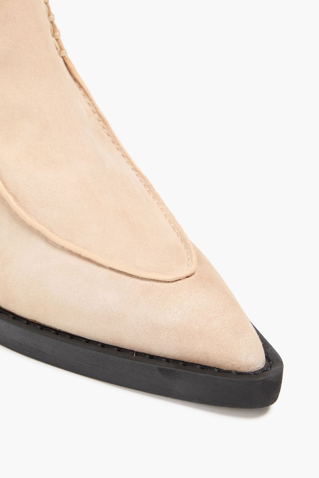 KHAITE Charleston suede Chelsea boots