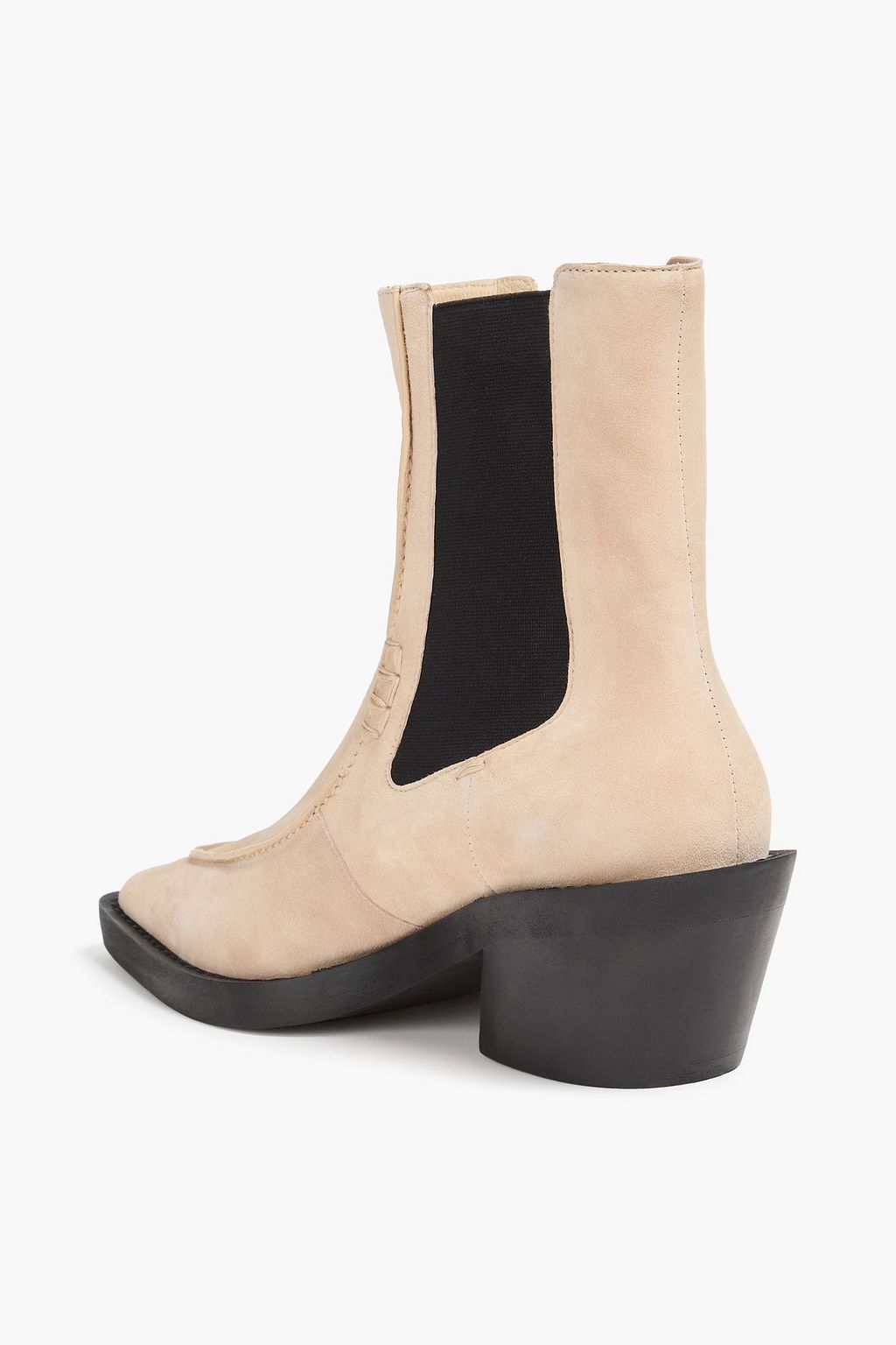 KHAITE Charleston suede Chelsea boots