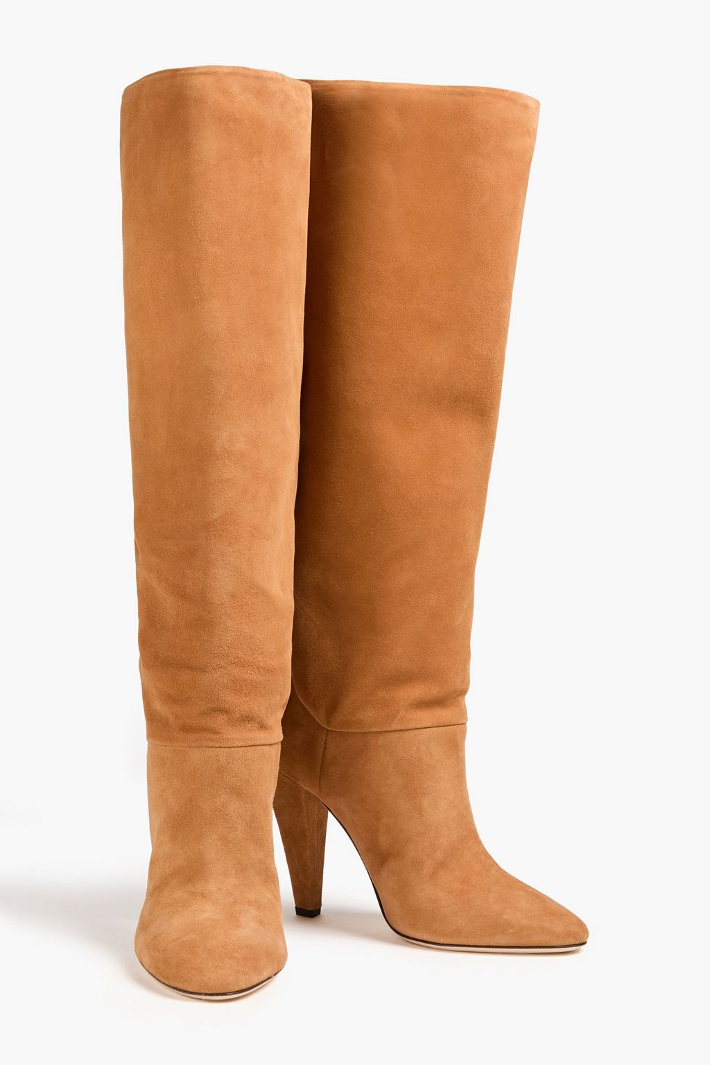 PARIS TEXAS Kniehohe Stiefel „Olivia“ aus Veloursleder