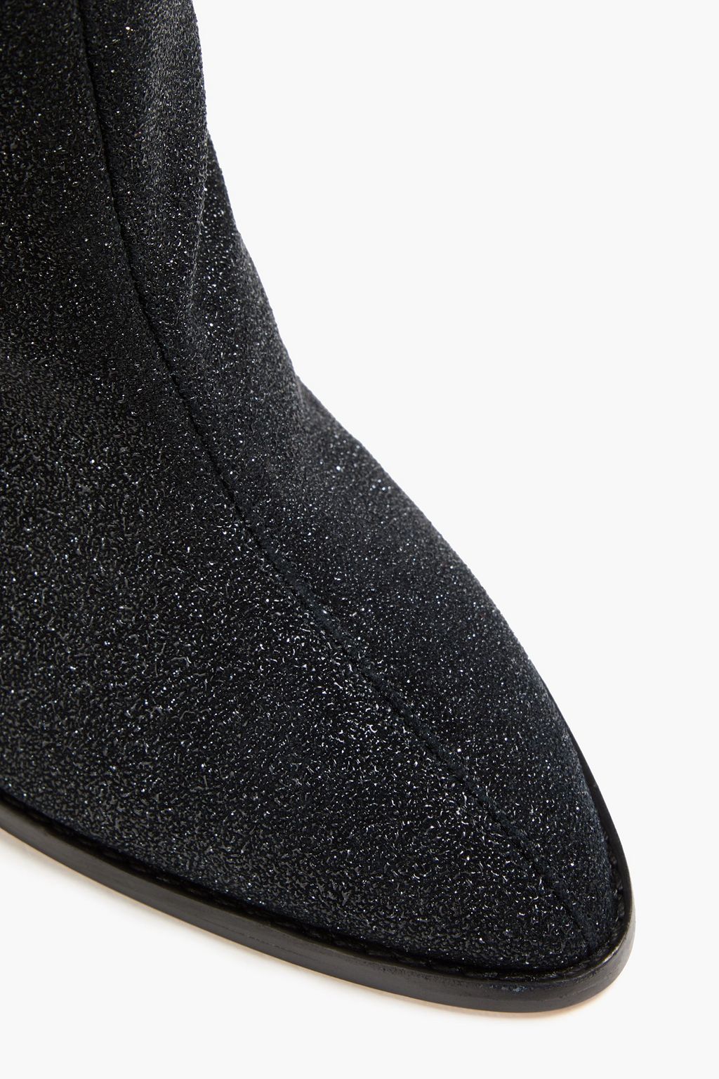 ISABEL MARANT Glittered suede boots