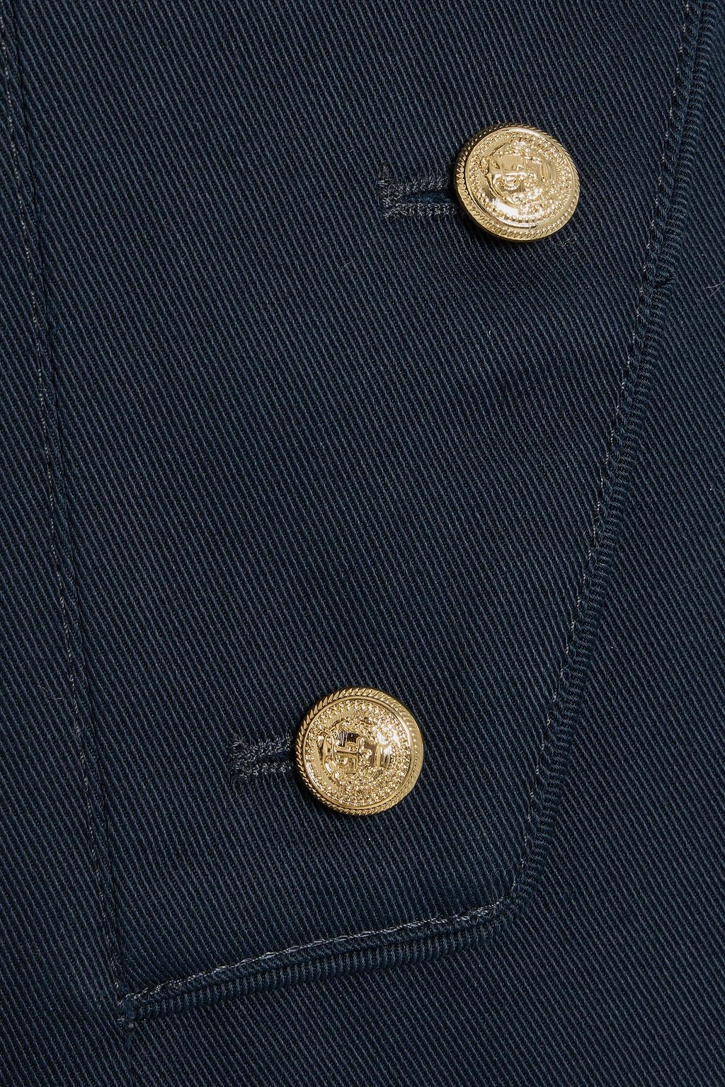 VALENTINO GARAVANI Cotton-gabardine straight-leg pants