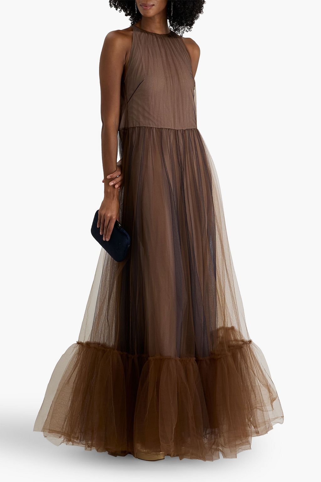 VALENTINO GARAVANI Layered tulle gown