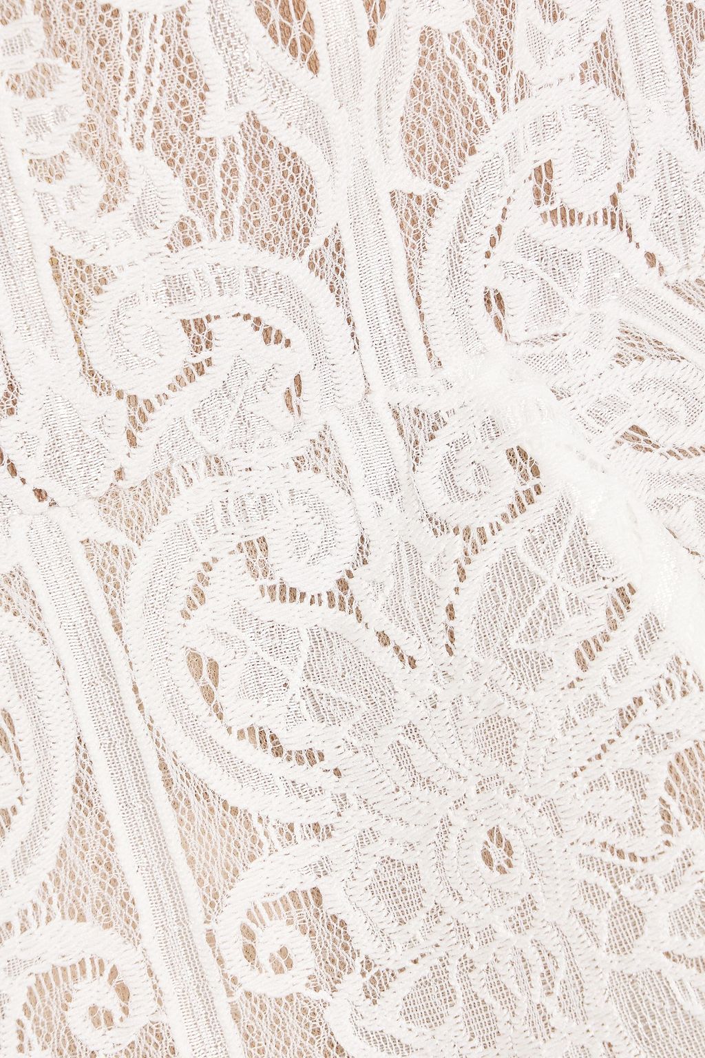 BRONX & BANCO Casey scalloped lace mini dress