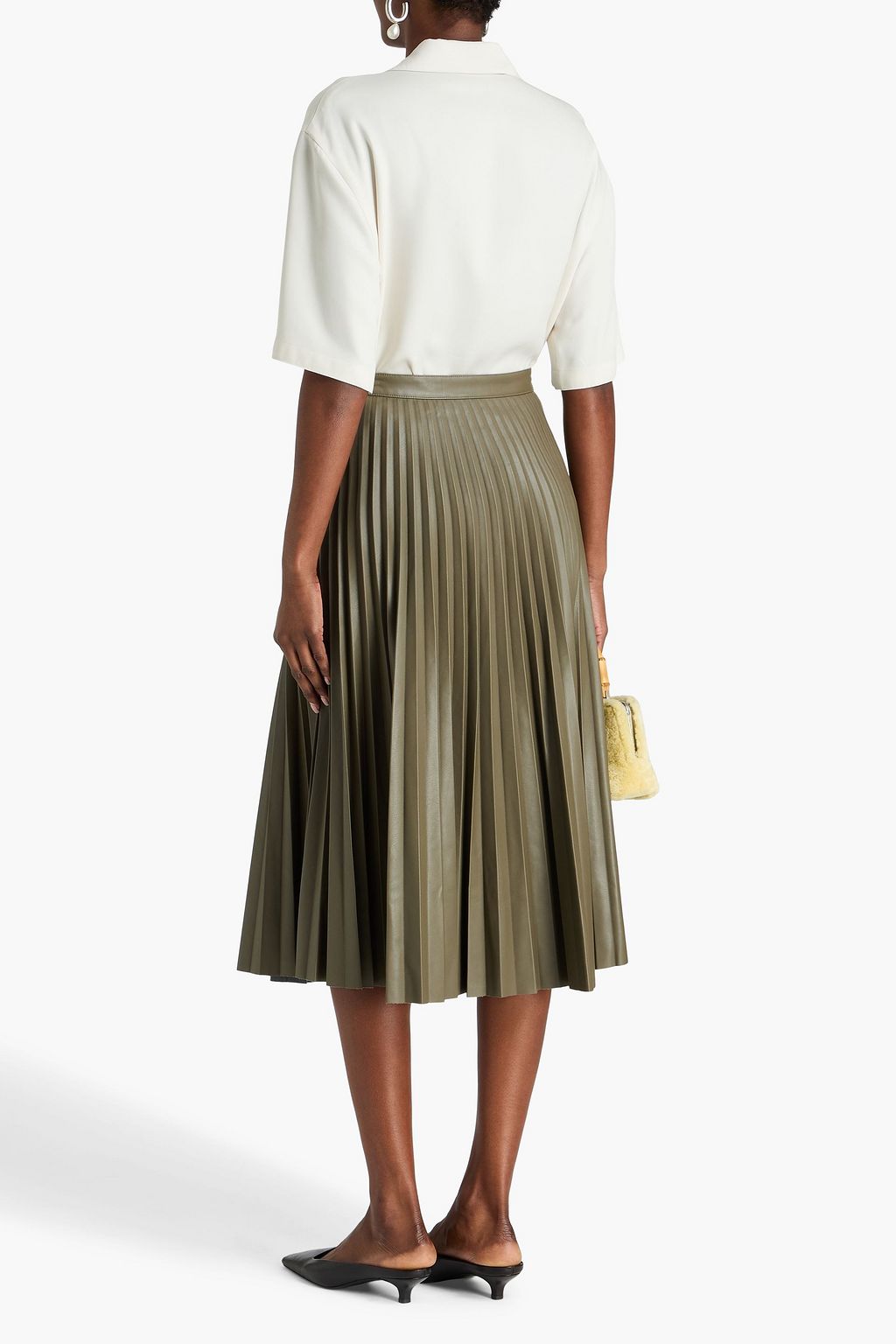 PROENZA SCHOULER PSWL Pleated midi skirt