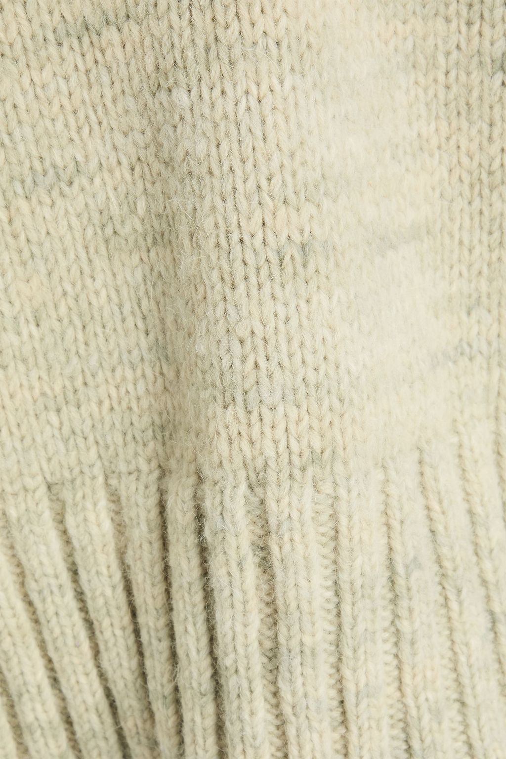 MAISON MARGIELA فيست من مزيج الصوف والقطن والألبكة بنمط ميلانج