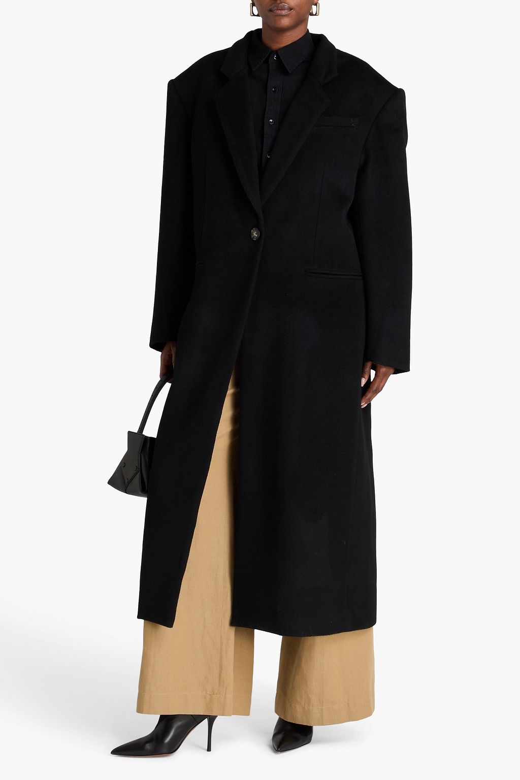 CHRISTOPHER ESBER معطف "كارافيلا" من الجوخ الصوفي