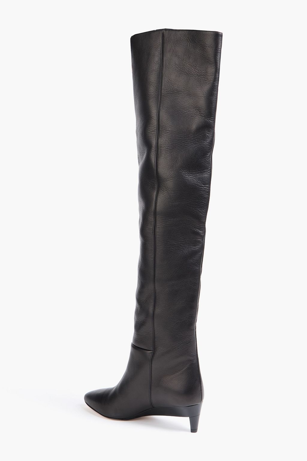 ISABEL MARANT Leather thigh boots