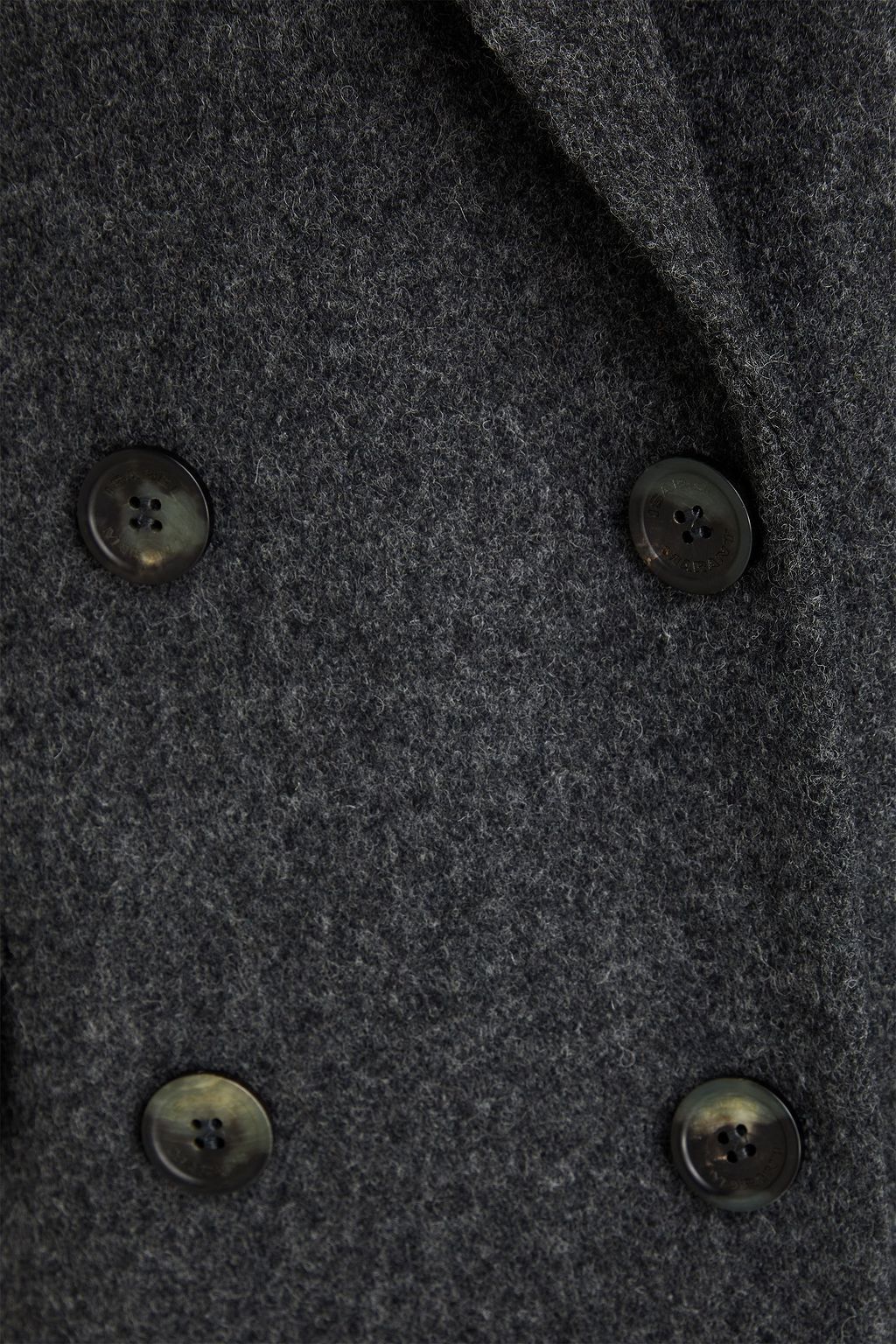 ISABEL MARANT Double-breasted wool-felt blazer