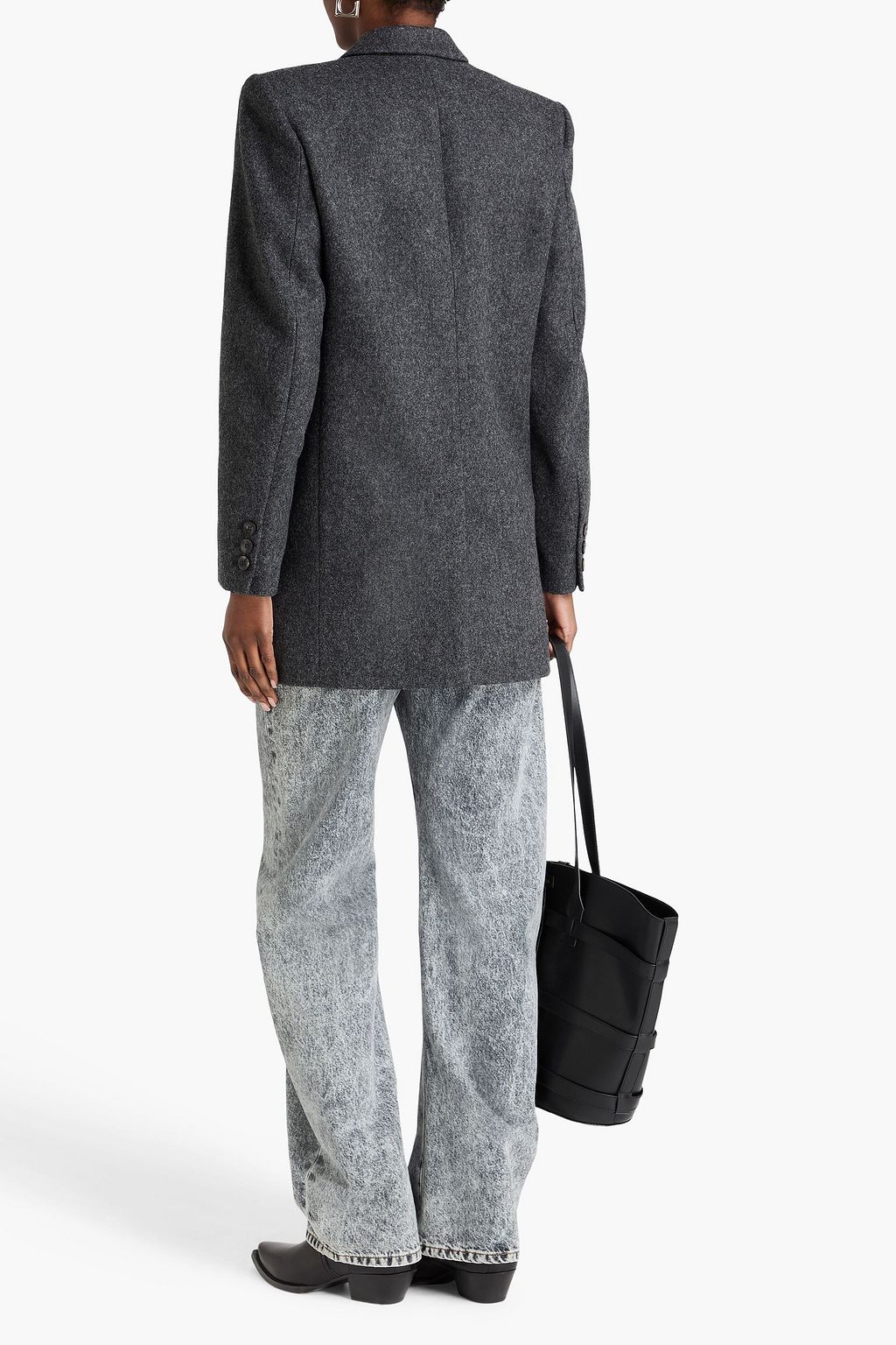 ISABEL MARANT Double-breasted wool-felt blazer