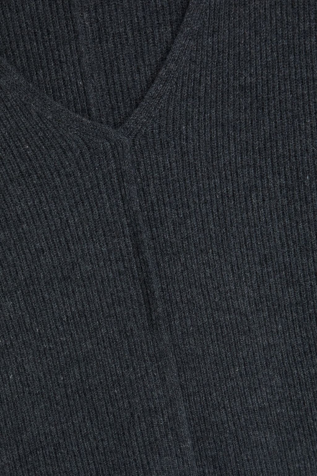 BRUNELLO CUCINELLI 리브 울 캐시미어 실크 혼방 스웨터